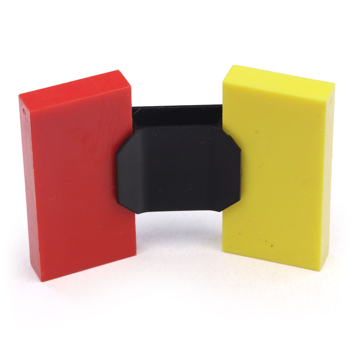 Constructix obtuse angle with upright dominoes