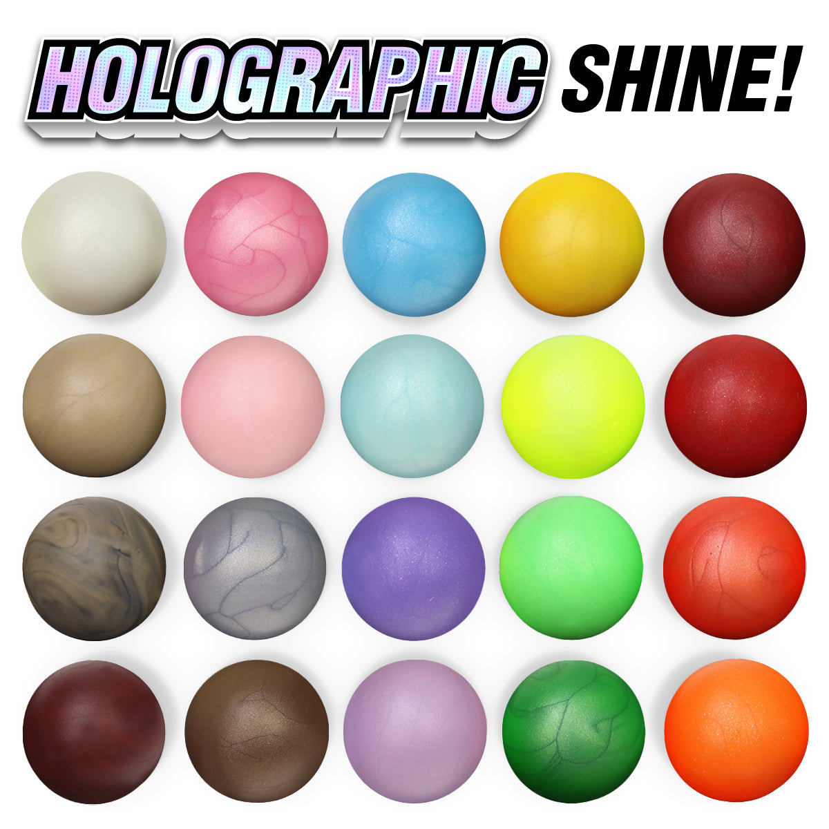 Additional Marble Colors holographic pearl add on pack