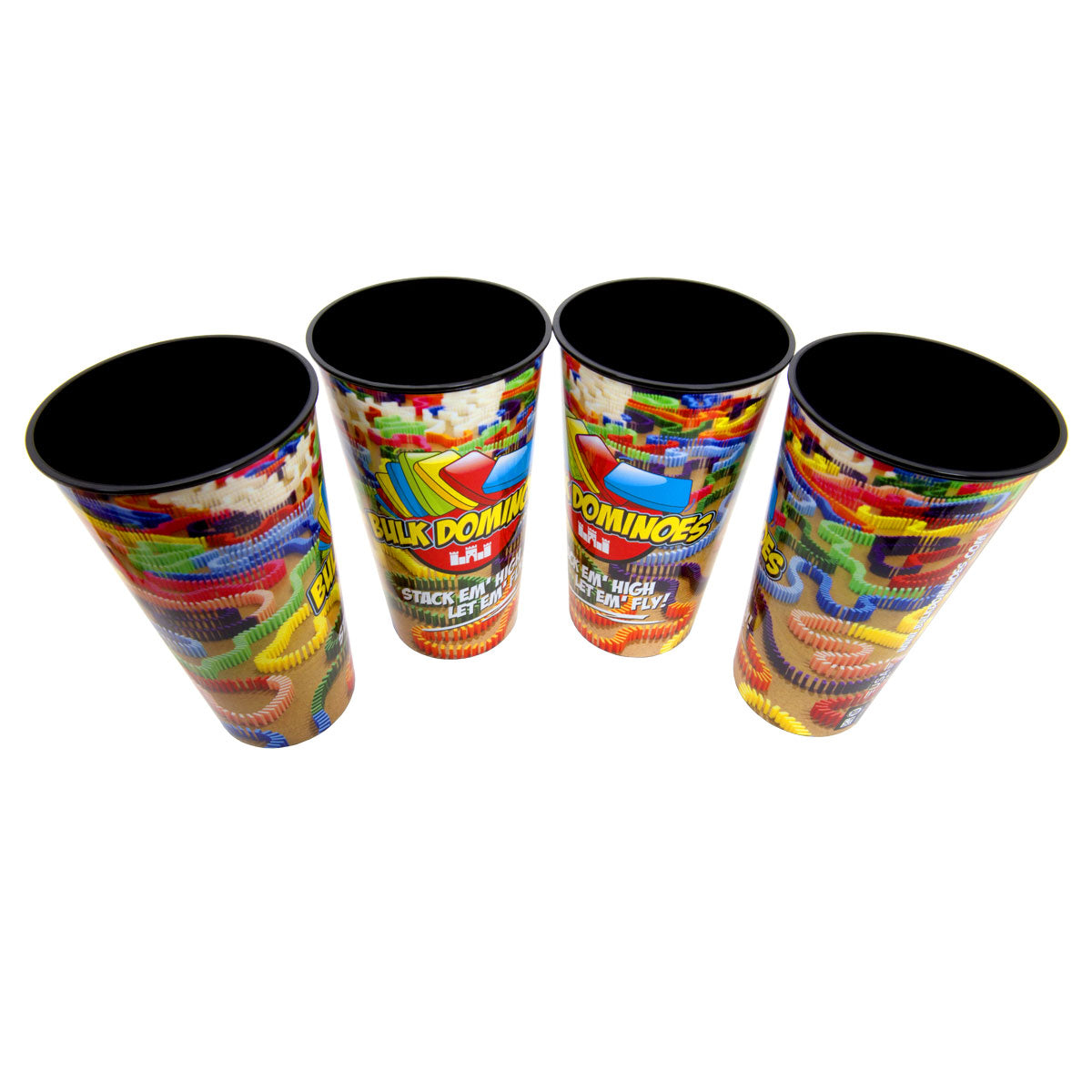 Domino Cups of the bulk dominoes variety 32oz
