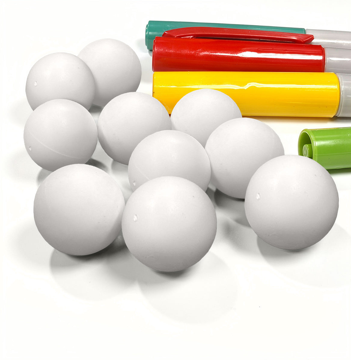 IMR Add on Pack - Design Your Own Marbles - White DIY Marbles