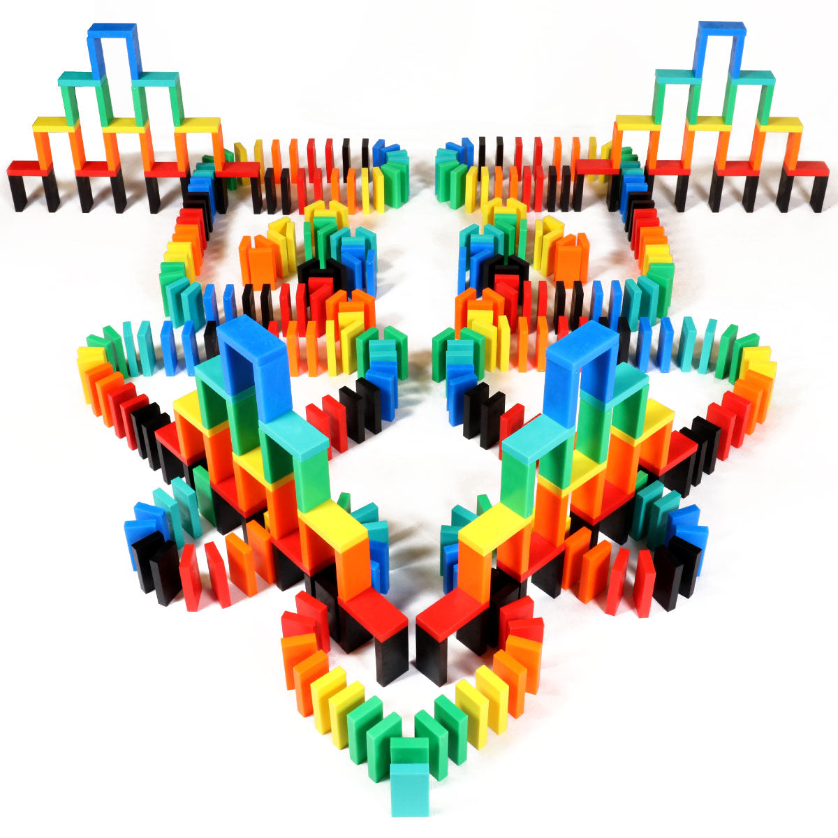 Expert kit with classic domino setup