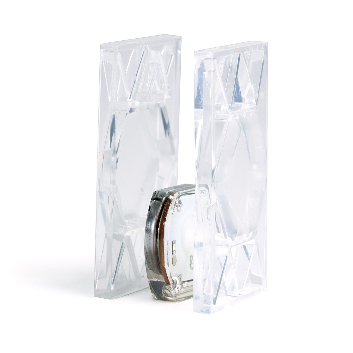 Two halves battery electro domino