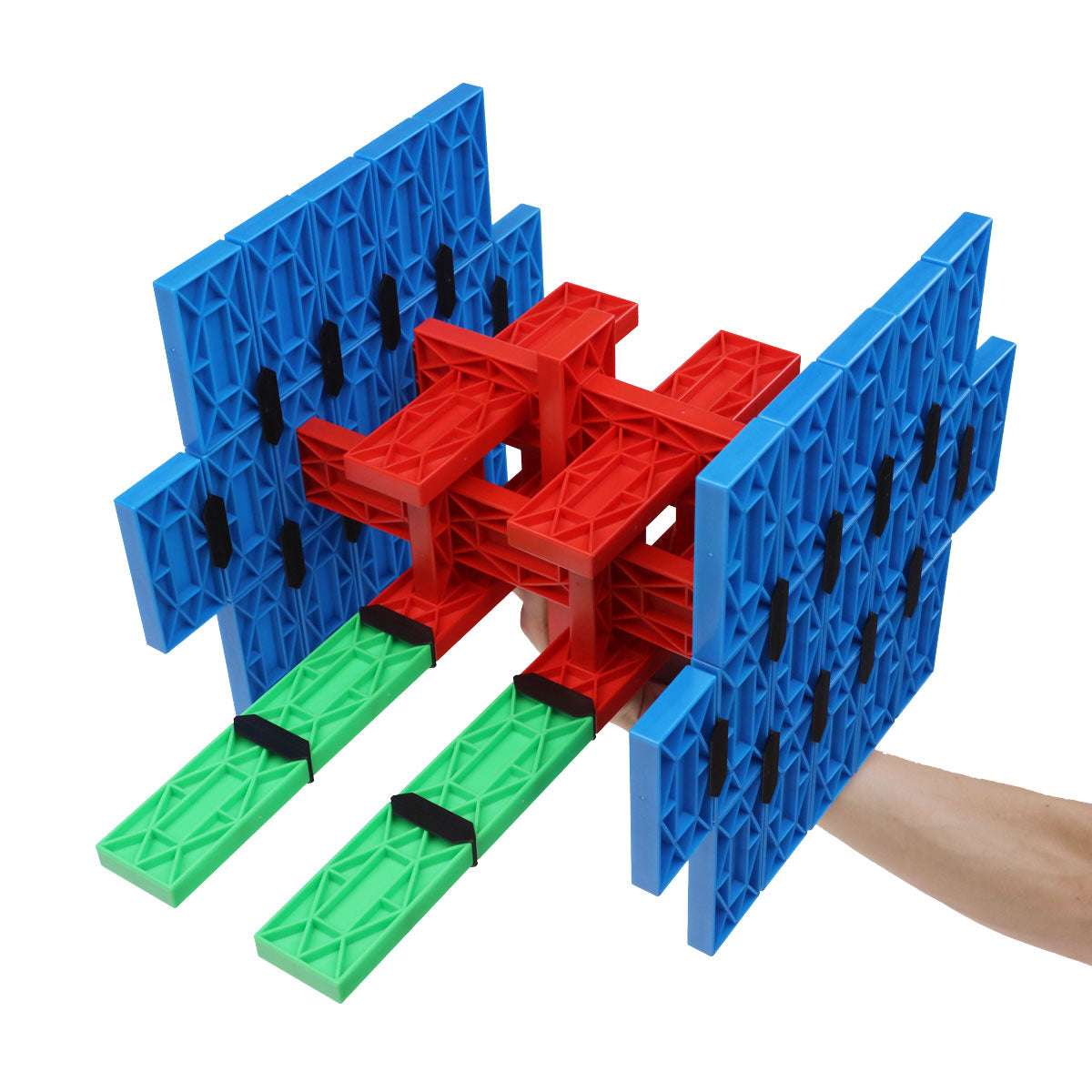 larger than earth dominoes called blokix tie fighter of the thing