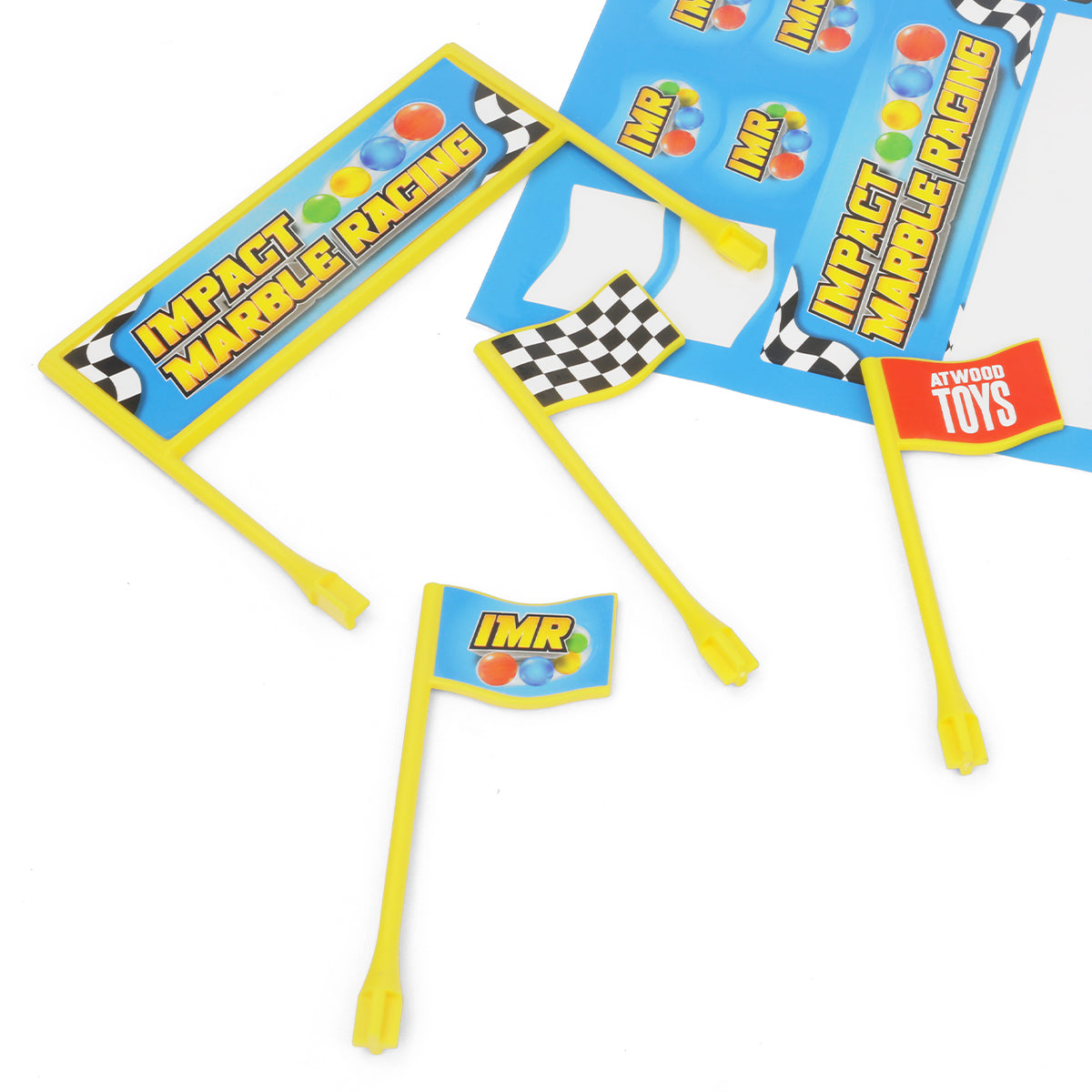 Flags and Banners Add On Pack Yellow Outside of sticker sheets
