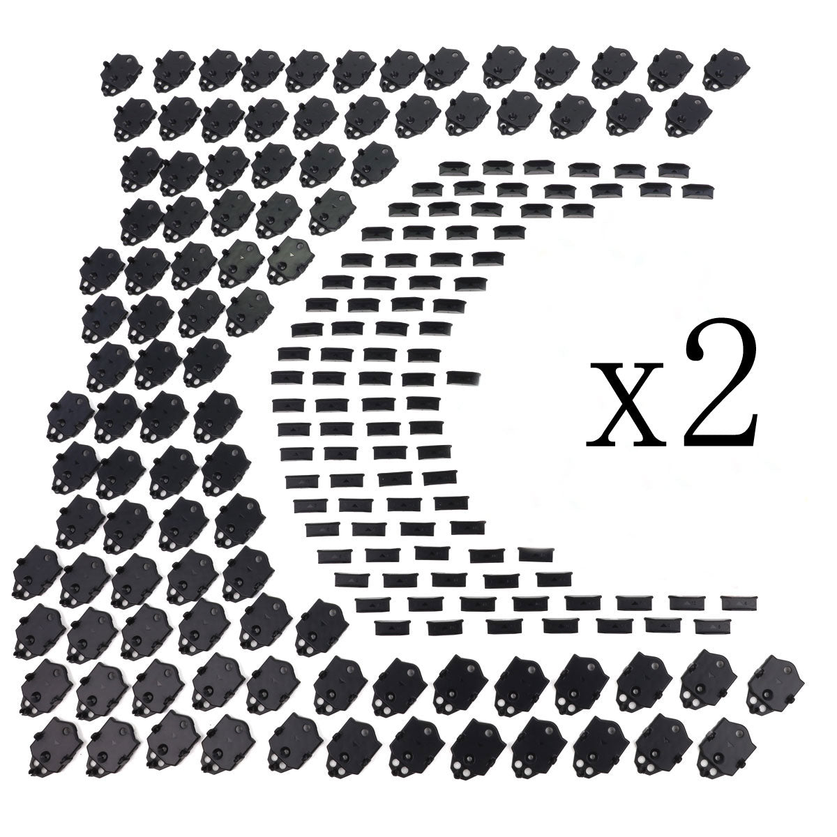 Flexible Rapid Track Twice the clips