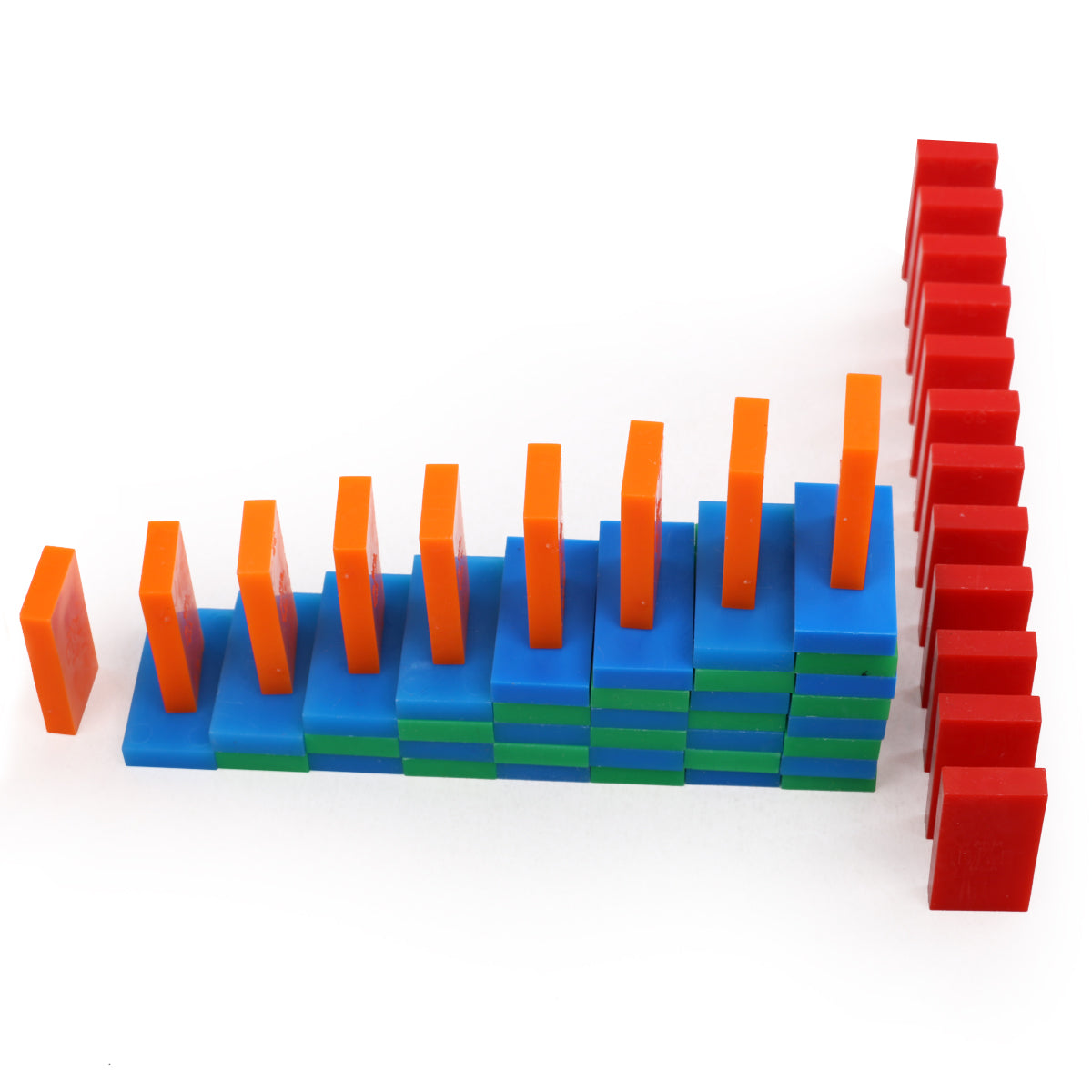 Bulk Dominoes Mini Island Blue Staircase