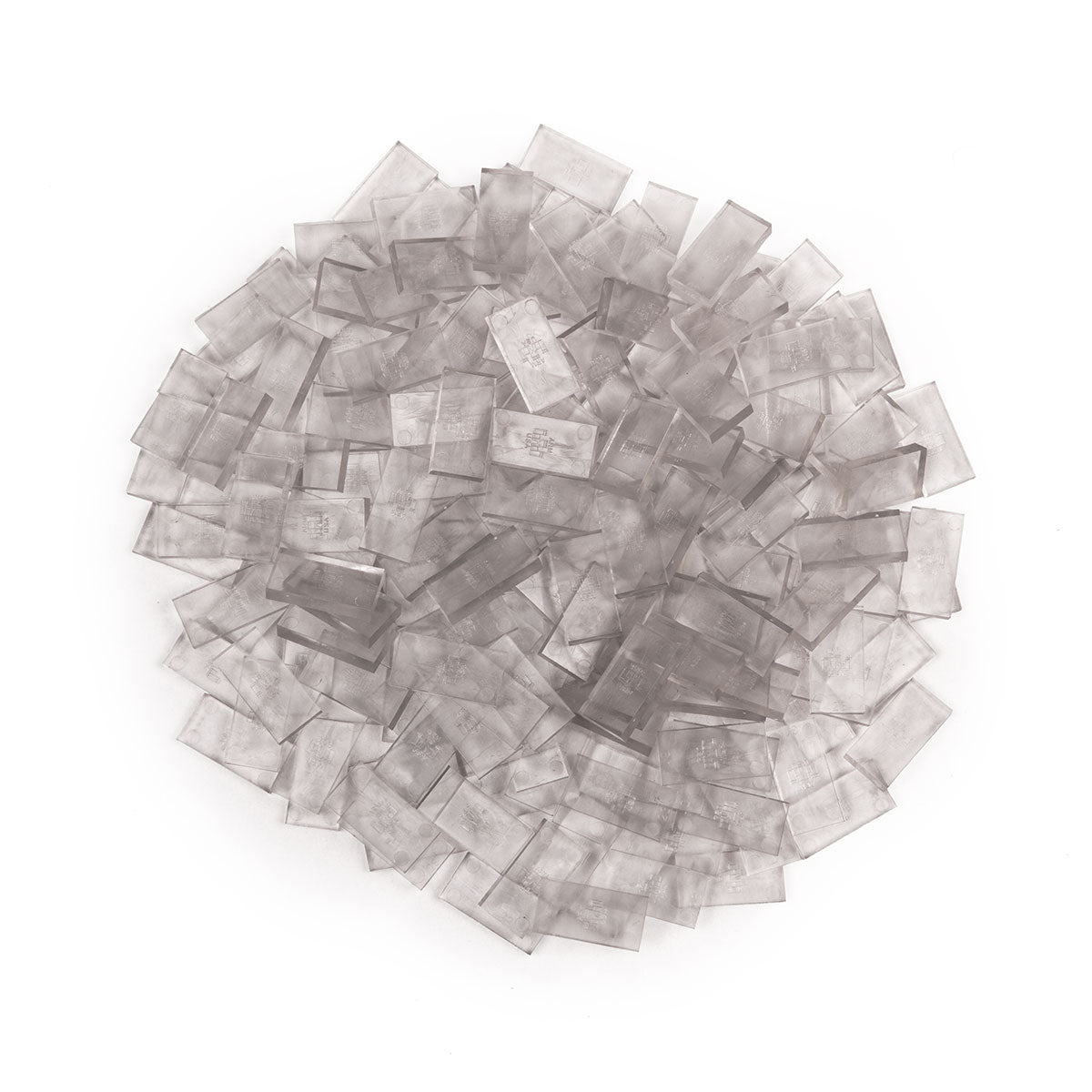 Bulk Dominoes Mini Clear