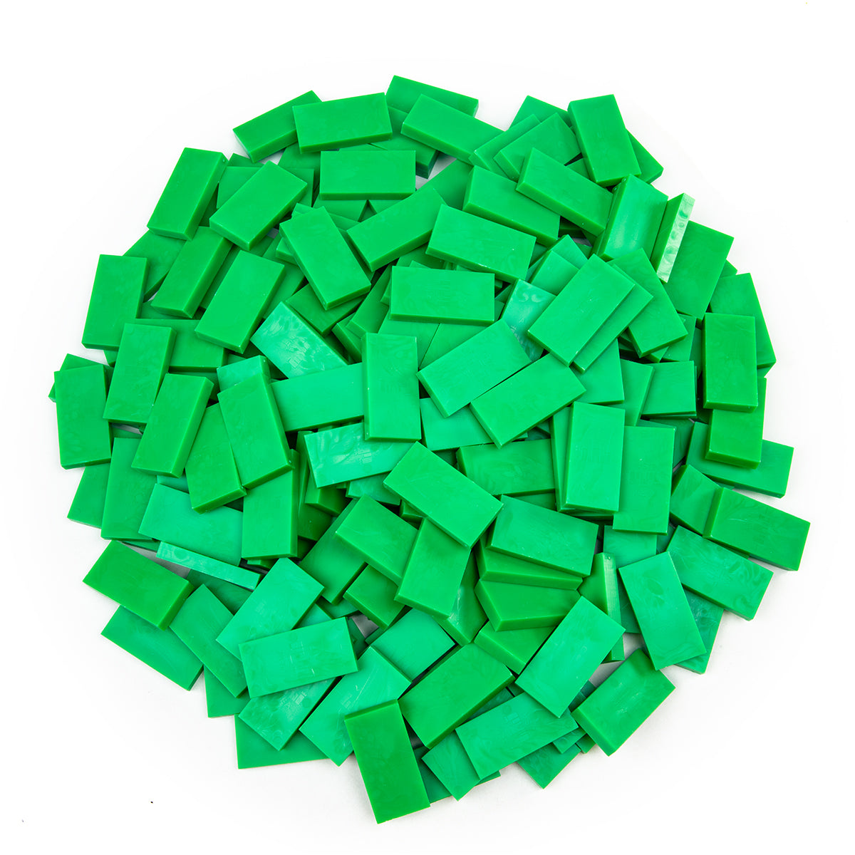 Bulk Dominoes Spring Green Pile