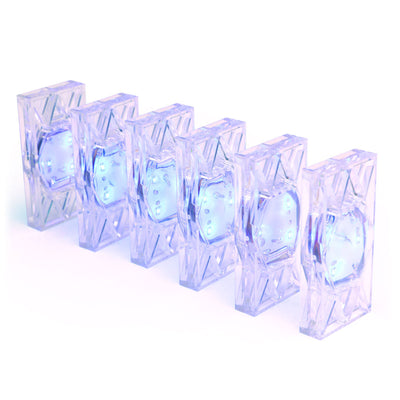 blue electro dominoes