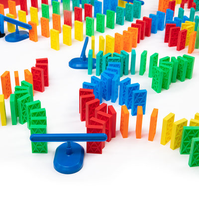 bulk dominoes Kinetic dominoes 300 pieces close spinner