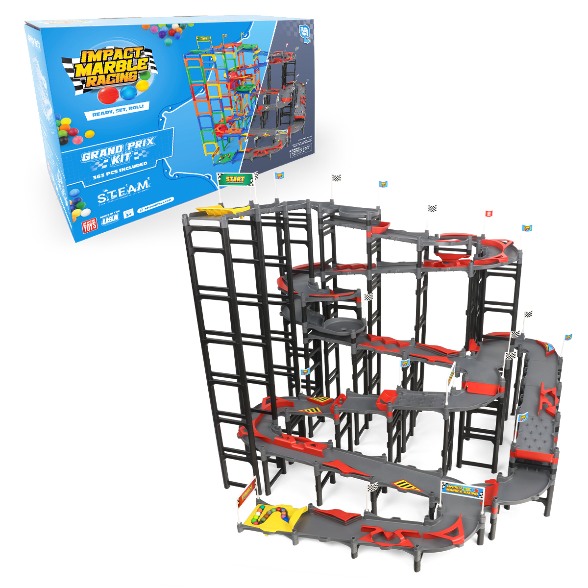 Redline Grand Prix Wideshot Overlay with Box Web Ready