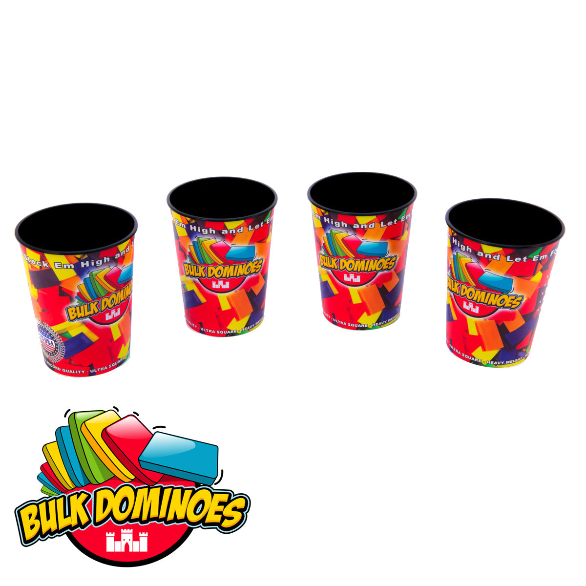 Bulk Domino Cups - 4 Pack