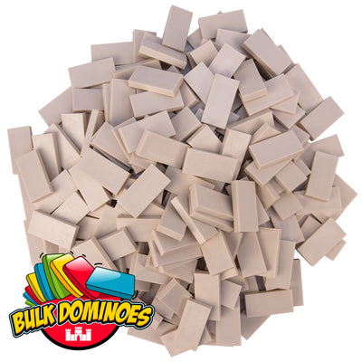 Bulk Dominoes Tan or khaki mix