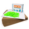 Box lox kit neon green clips and cardboard sheets