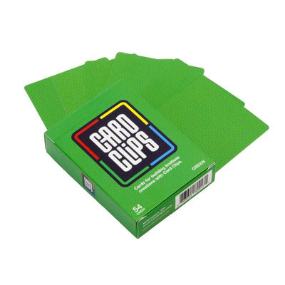 Card Clips Cards Essential Green