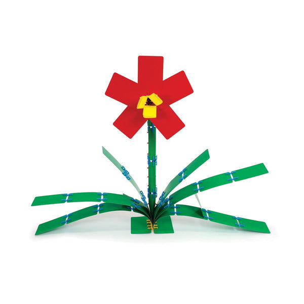 Creative Card Builder Essentials Red Flower Web