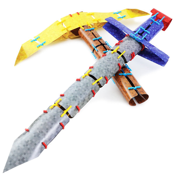 Card Clips Cards Pixel Bitcraft Axe and Sword